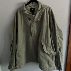 H&M Mint Green Rain Jacket, Men’s Large
